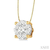 Lovebright Essential Solitaire Diamond Pendant
