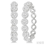 Lovebright Diamond Hoop Earrings